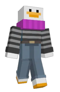 Front of Minecraft skin
