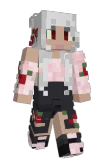 Front of Tashiris's skin