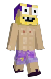 Front of Minecraft skin