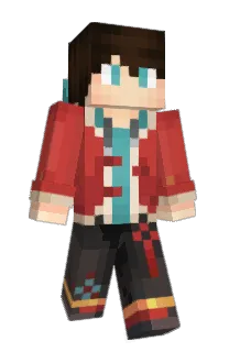 Front of BadCen's skin