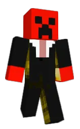 cod gray and red Minecraft skin — Classic model