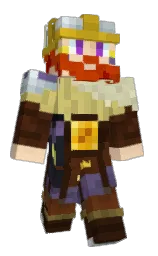 Ritzy_13's Minecraft skin wearing the Migrator cape