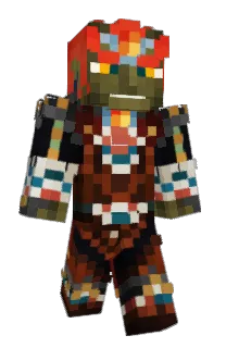 Front of Minecraft skin