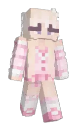 lillianqe's Minecraft skin wearing the Pan cape