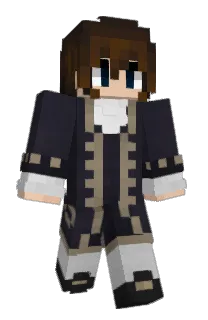 Front of AUBVY's skin
