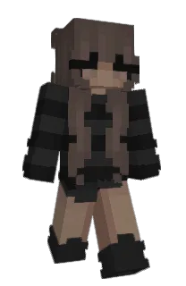 Front of catds's skin