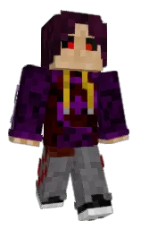 Creepery's Minecraft skin wearing the Cherry Blossom cape