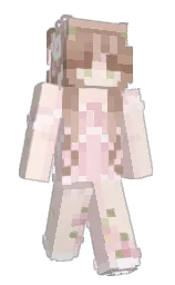 ensgam's Minecraft skin wearing the Aurora cape