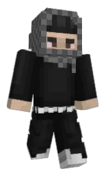 binLaden's Minecraft skin wearing the Migrator cape