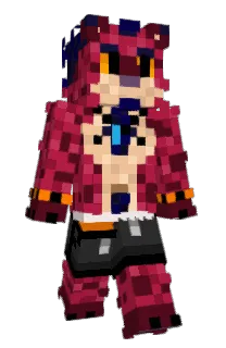 Front of Bactover's skin