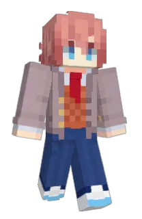 Front of pumpkazin's skin