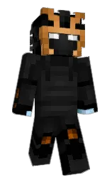 Welpified's Minecraft skin wearing the Minecraft Experience cape