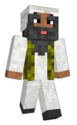 Molbergg's Minecraft skin wearing the Pan cape
