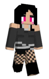 black and gold sand Minecraft skin — Slim model — first worn by JLucius