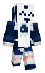 suiseimushi64's Minecraft skin wearing the Pan cape
