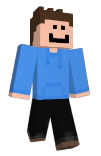 Front of GoldZander's skin