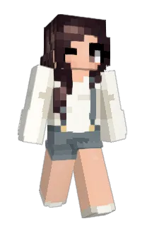 Front of Chocolate's skin