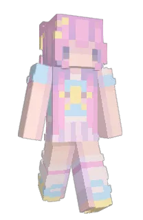 Front of SweetClick's skin