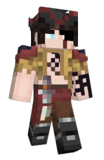 Front of dambetian's skin