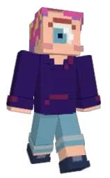 scarlet gum and wax flower Minecraft skin — Classic model