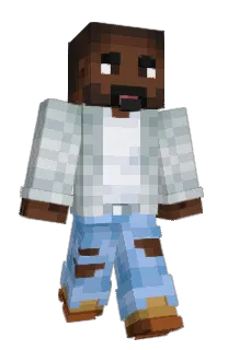 Front of Minecraft skin