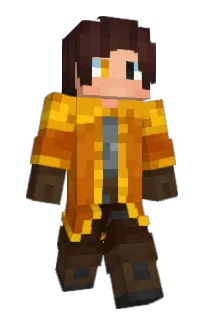 Front of EndermanRouge's skin