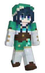 Slim Minecraft skin