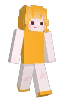 Front of YESE11's skin