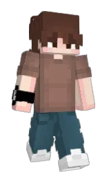 saddle and russett Minecraft skin — Slim model — first worn by YELLOW_GLOW