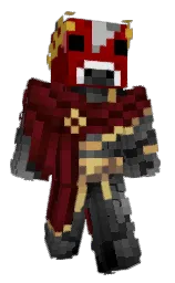Klausster's Minecraft skin wearing the Migrator cape