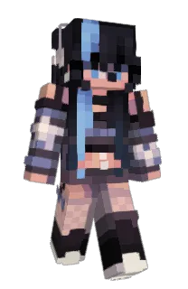 Front of caxolotl's skin