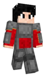 scorpion and cod gray Minecraft skin — Classic model — first worn by Justrex12