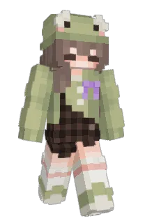 Front of aliflora's skin