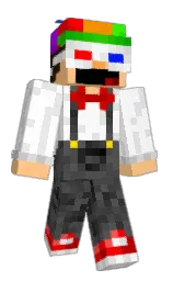 white and mercury Minecraft skin — Classic model