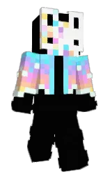 vixiolegy's Minecraft skin wearing the Aurora cape