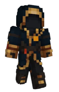 Front of CommonHat's skin