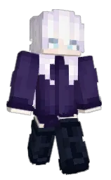 black and mirage Minecraft skin — Slim model