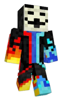 Front of Ausimon's skin
