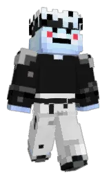 mercury and cod gray Minecraft skin — Slim model