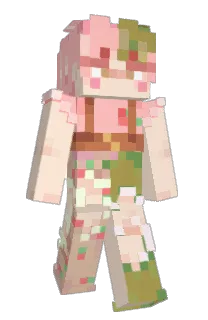 Front of Ochacolate's skin