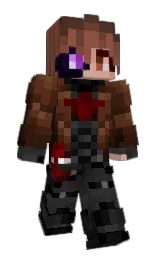 EvaBadWolf's Minecraft skin wearing the Migrator cape