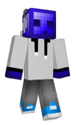 MysticDisplay's Minecraft skin wearing the 15th Anniversary cape