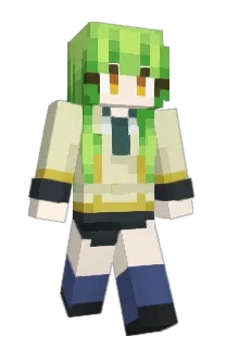Front of rosebub's skin