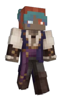 Front of GreenBeanBrain's skin