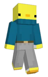 Johnspector's Minecraft skin wearing the Migrator cape