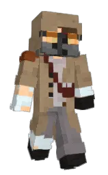 1010011_1110001's Minecraft skin wearing the Menace cape
