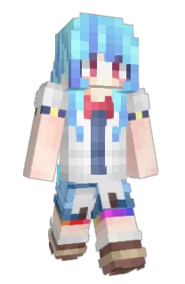 Front of F0rMaT's skin
