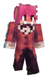 Front of Pcerdin's skin