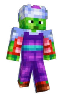 59_Cap Minecraft avatar full body