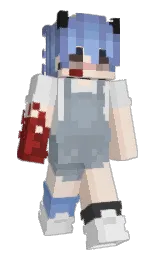 angelrev's Minecraft skin wearing the Migrator cape